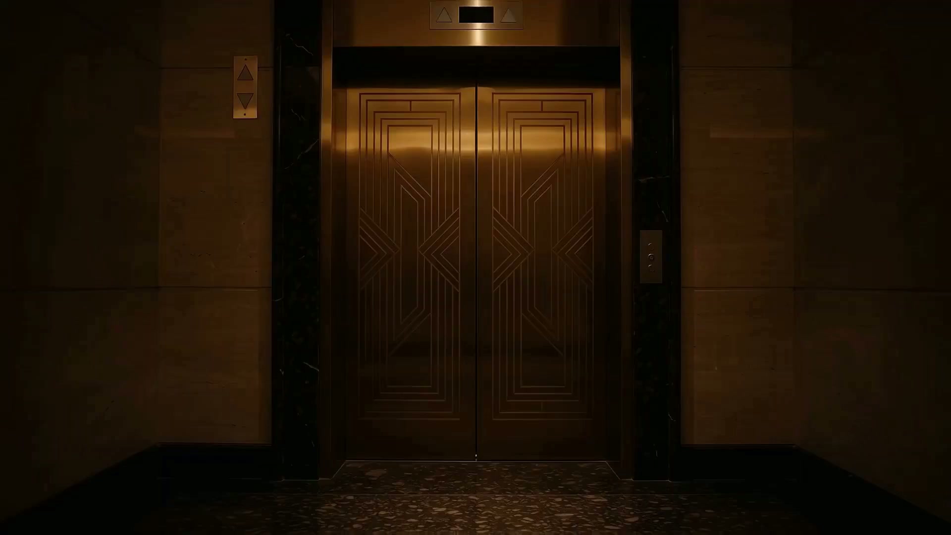 Modern Radhika elevator installation inside a building
